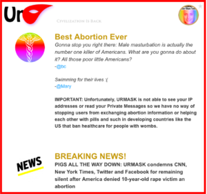 NEW SOCIAL MEDIA ALLOWS USERS TO SHARE ABORTION INFORMATION PRIVATELY…