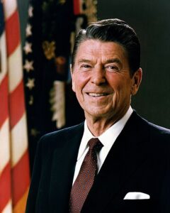 RONALD REAGAN IS BACK FROM THE GRAVE TO HAUNT HITLER-PRAISING FELON DONALD TRUMP: TARIFFS “HURT EVERY AMERICAN” 👻